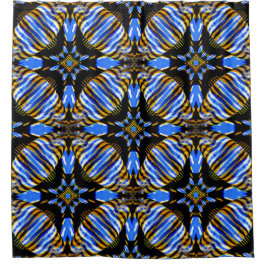 Keltische fleurs..... douchegordijn