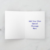 Keltische Geboortezegening Groeten Kaart (Binnen)