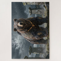 Keltische Geest Dier Beer Legpuzzel