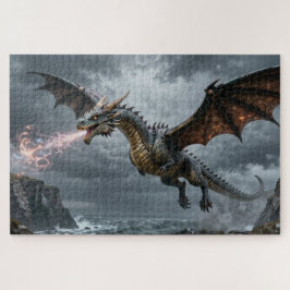 Keltische Geest Dier Draak Legpuzzel