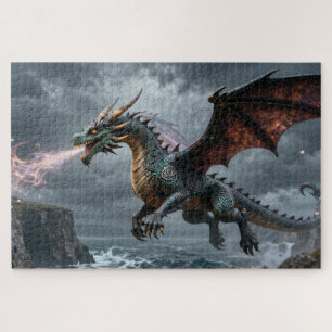 Keltische Geest Dier Draak Legpuzzel