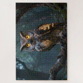 Keltische Geest Dier Uil Legpuzzel (Verticaal)