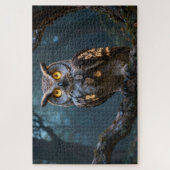 Keltische Geest Dier Uil Legpuzzel (Verticaal)