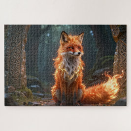 Keltische Geest Dier Vos Legpuzzel