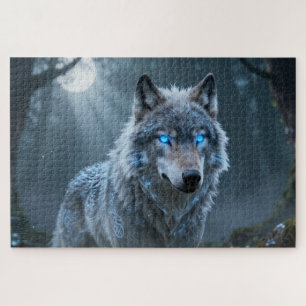 Keltische Geest Dier Wolf Legpuzzel