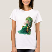 Keltische godin van het geluk - St. Patrick's Day  T-shirt (Voorkant)