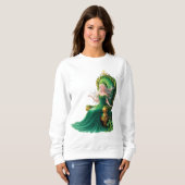 Keltische godin van het geluk - St. Patrick's Day  Trui (Voorkant volledig)