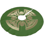 Keltische gouden knoop kerstboom rok (Gekanteld)