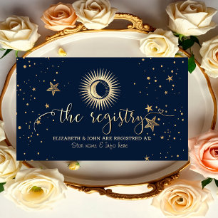 Keltische gouden zon en moonsterren informatiekaartje