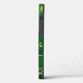 Keltische groene knoppen en bladeren Case-Mate iPhone case (Achterkant / Links)