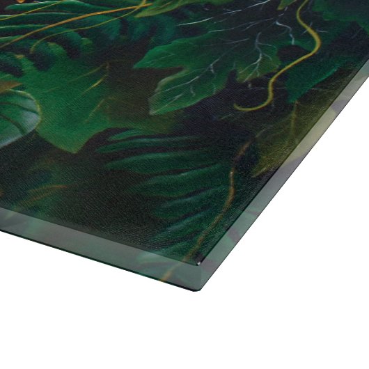 Keltische Groene Man Uil Snijplank (Hoek)