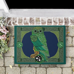 Keltische Groene Oil Deurmat