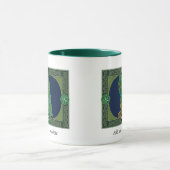 Keltische Groene Oil Mok (Midden)