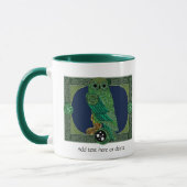 Keltische Groene Oil Mok (Links)