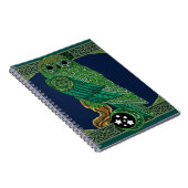 Keltische Groene Oil Notitieboek (Rechterzijde)