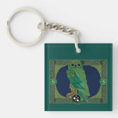 Keltische Groene Oil Sleutelhanger (Voorkant)