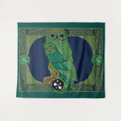 Keltische Groene Oil Wandkleed (Voorkant (horizontaal))