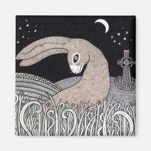 Keltische haas magneet