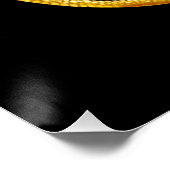 Keltische halve maan en draken perfect poster (Hoek)