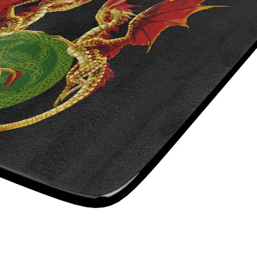 Keltische halve maan en draken snijplank (Hoek)