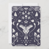 Keltische Handfasting Ceremonie Magisch Bos Huweli Kaart (Achterkant)