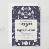 Keltische Handfasting Ceremonie Magisch Bos Huweli Kaart (Voorkant)