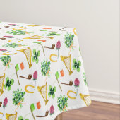 Keltische harp St. Patrick's Day Tafelkleed (Voorbeeld)