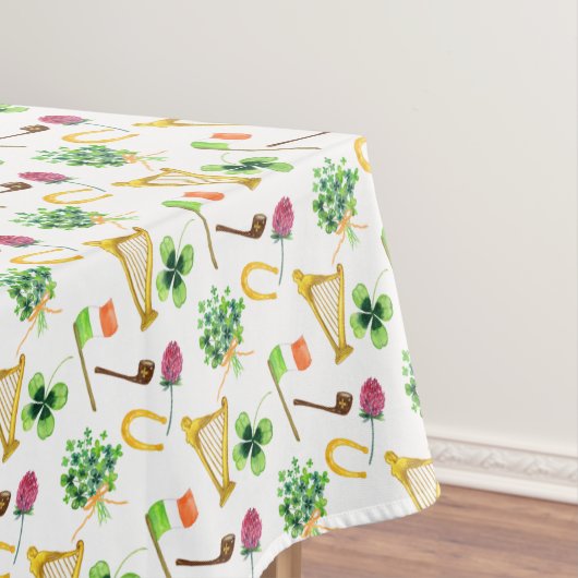 Keltische harp St. Patrick's Day Tafelkleed (Voorbeeld)