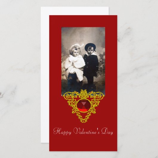 KELTISCHE HART FEESTDAGENKAART (Voorkant / Achterkant)