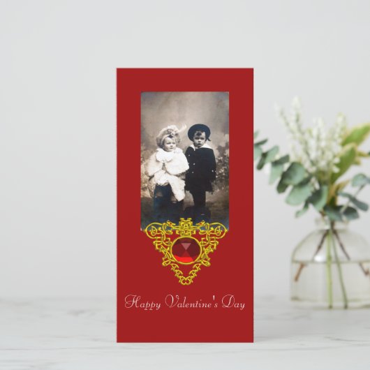 KELTISCHE HART FEESTDAGENKAART (Staand voorkant)