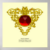 KELTISCHE HART POSTER (Voorkant)