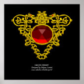 KELTISCHE HART POSTER (Voorkant)