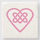 Keltische hartsteen Onderzetter (Voorkant)