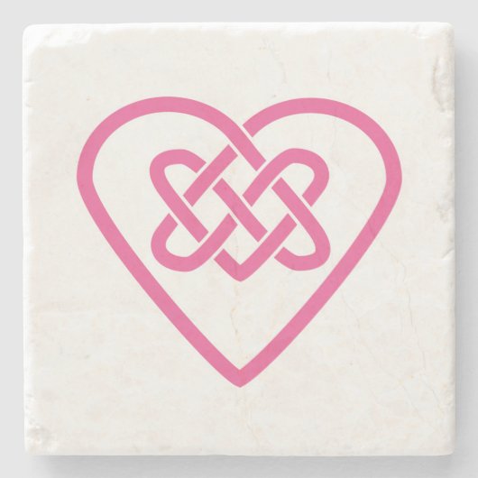 Keltische hartsteen Onderzetter (Voorkant)