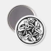 Keltische honden magneet (Voorkant / Achterkant)