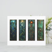 Keltische Ierse Bladwijzer, Fantasy Bladwijzer s1 (Staand voorkant)