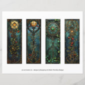 Keltische Ierse Bladwijzer, Fantasy Bladwijzer s8 (Voorkant)