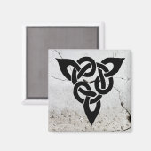 Keltische Ierse heilige symbolen Magneet (Voorkant / Achterkant)