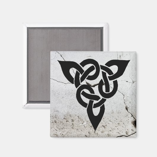 Keltische Ierse heilige symbolen Magneet (Voorkant / Achterkant)