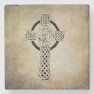 Keltische Ierse heilige symbolen Stenen Onderzetter