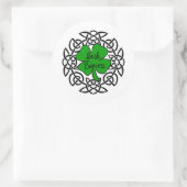 Keltische Ierse prinses Ronde Sticker (Tas)