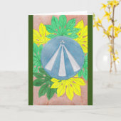 Keltische kaart (Gele Bloem)