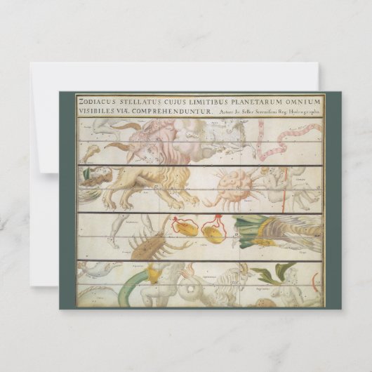  Keltische Kaart, Astronomie door John Seller (Voorkant)