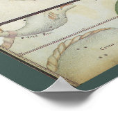  Keltische Kaart, Astronomie door John Seller Poster (Hoek)