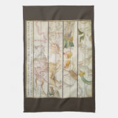  Keltische Kaart, Astronomie door John Seller Theedoek (Verticaal)