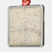 Keltische kaart metalen ornament (Links)