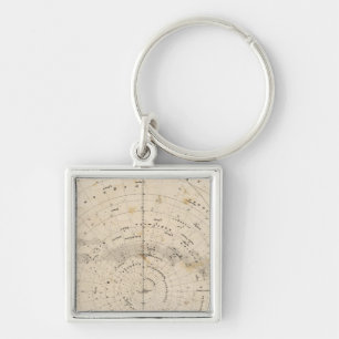 Keltische kaart sleutelhanger