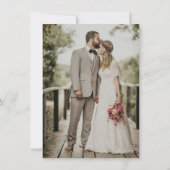 Keltische kader trouwkaart "Save the Date" (Achterkant)