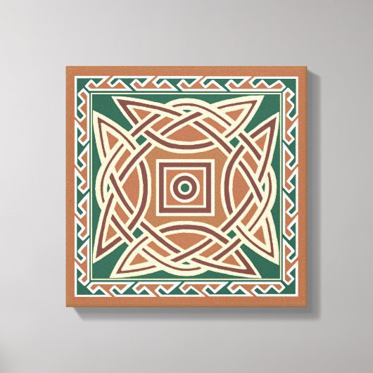 Keltische Kells Canvas Afdruk (Voorkant)