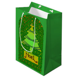 Keltische kerstboom medium cadeauzakje